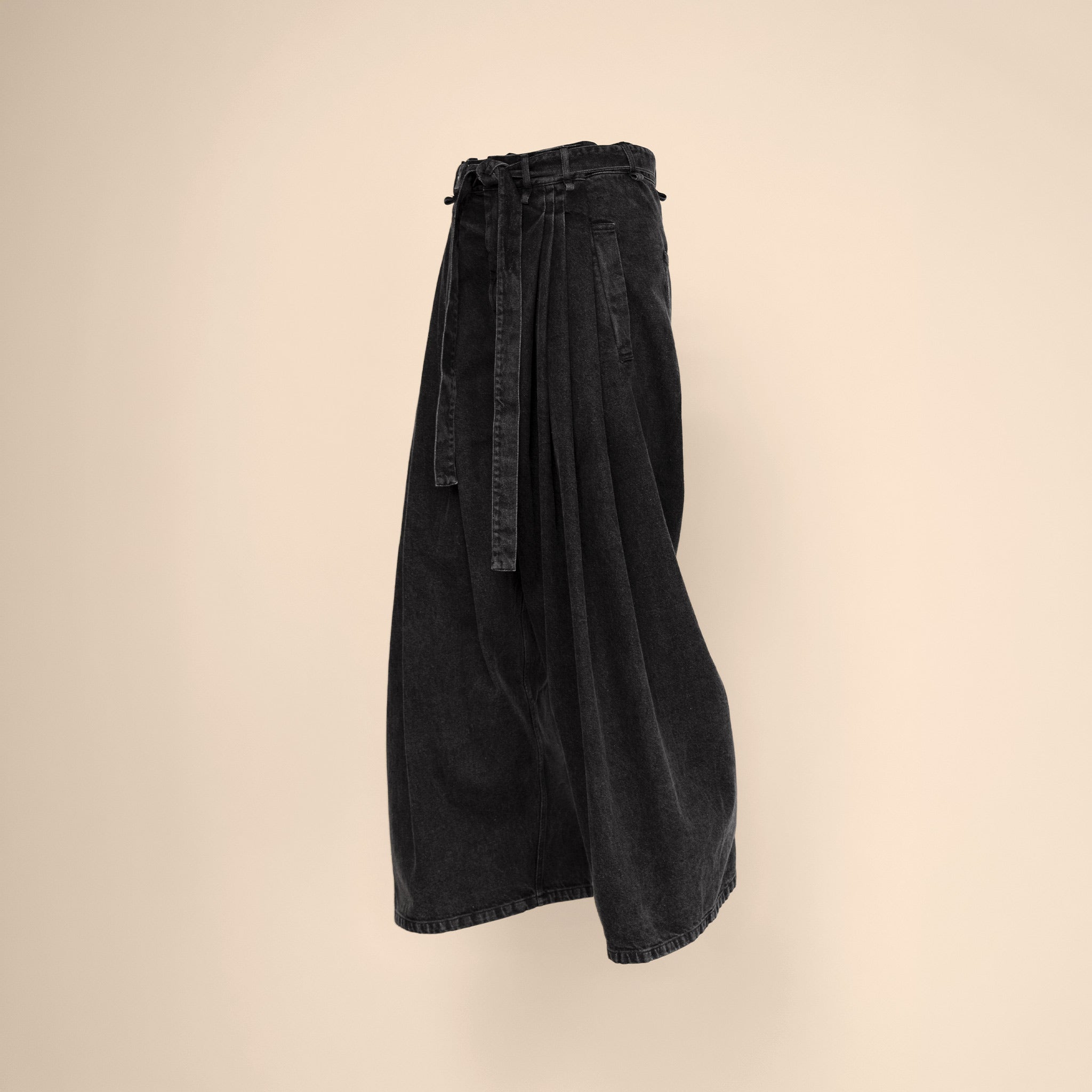Trousers - Black Denim