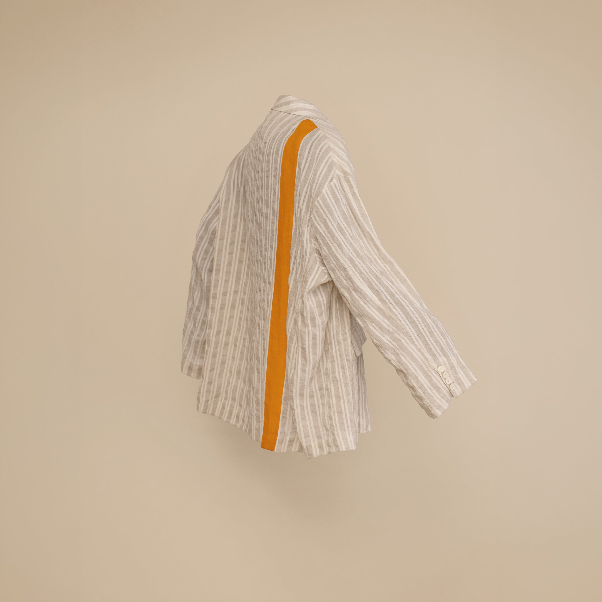 Blazer - Textured Ecru