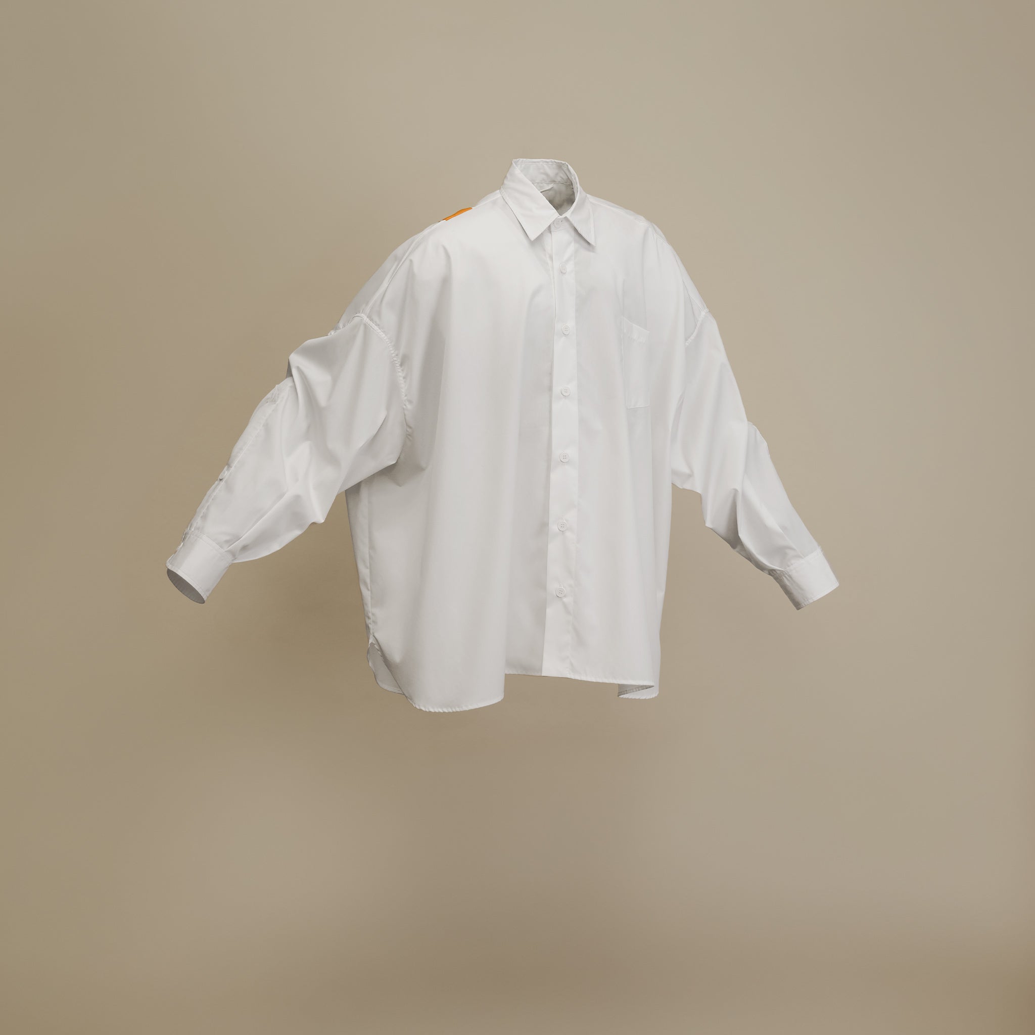Shirt - White Poplin