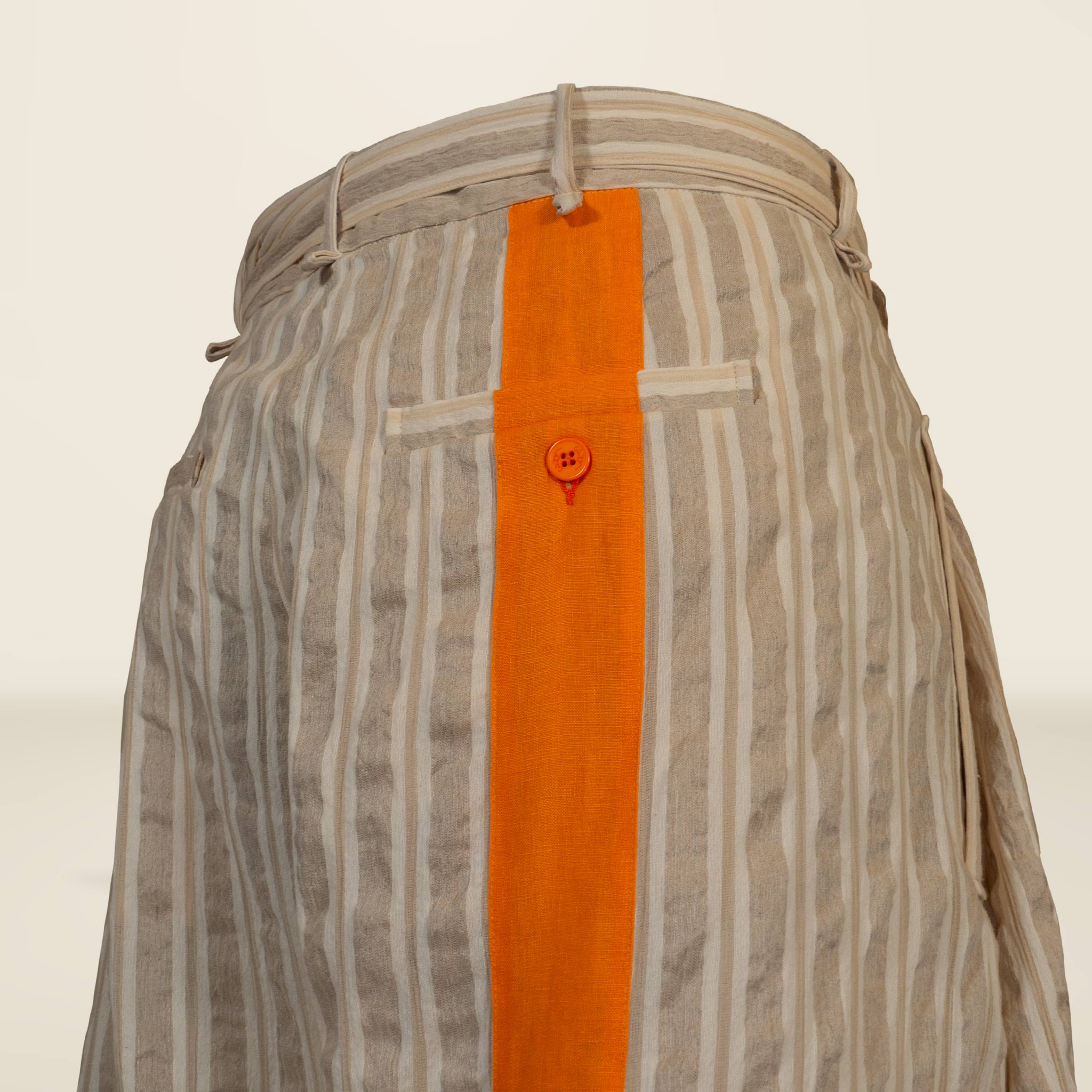 Trousers - Textured Ecru