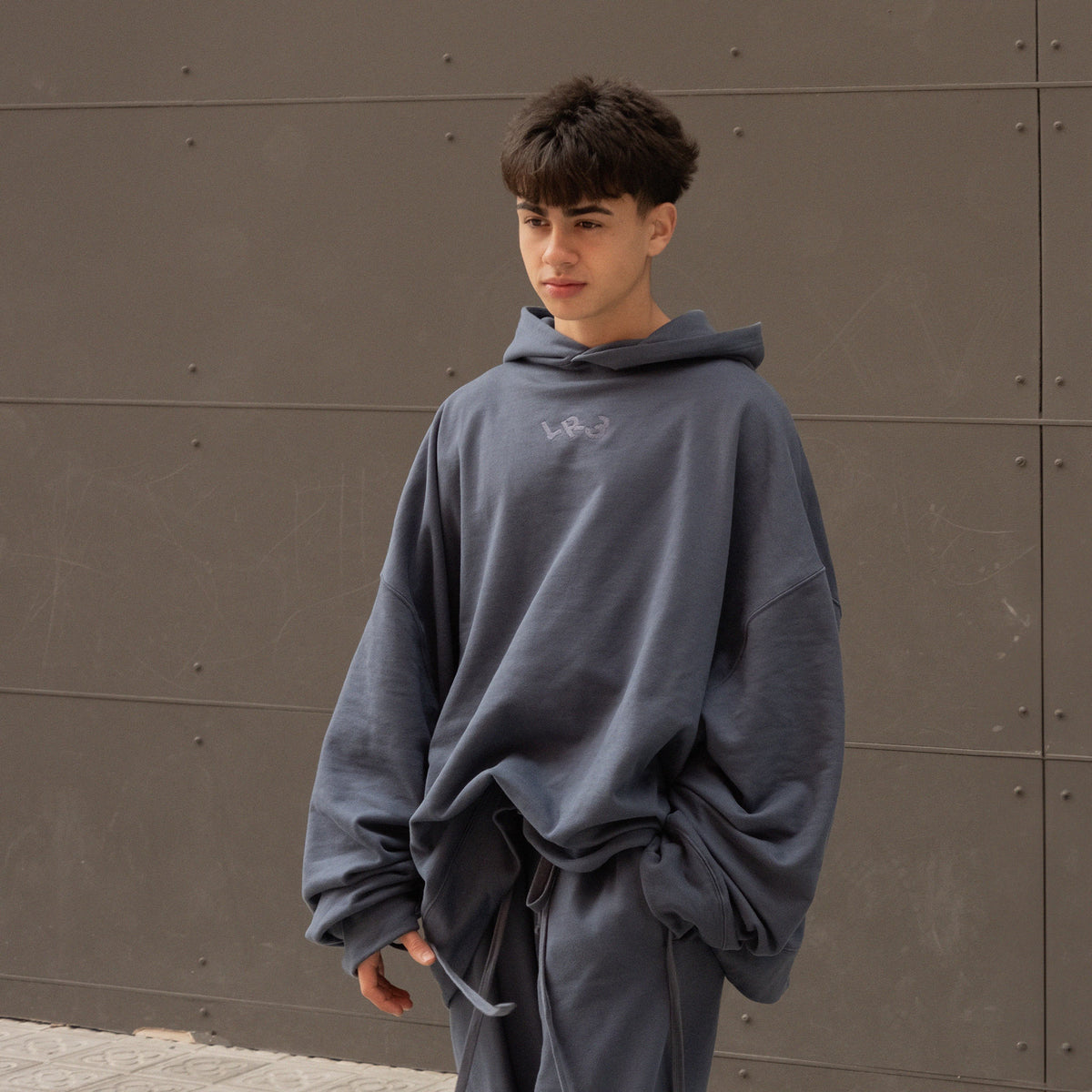 Sweatshirt - Gray Blue