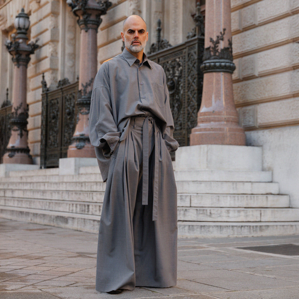 Trousers - Gray