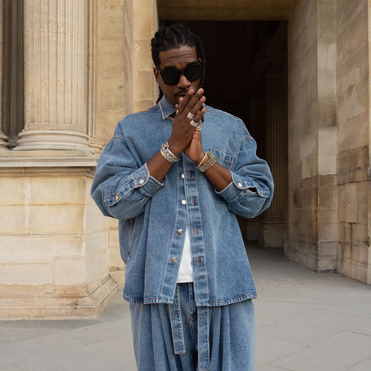 Overshirt - Cotton - Denim