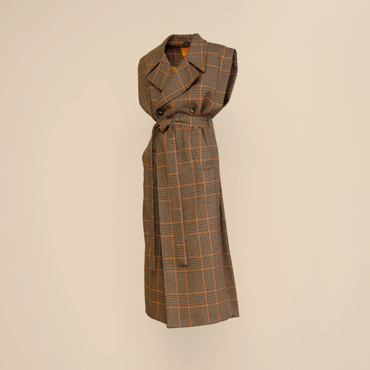Open Coat - Checks 1