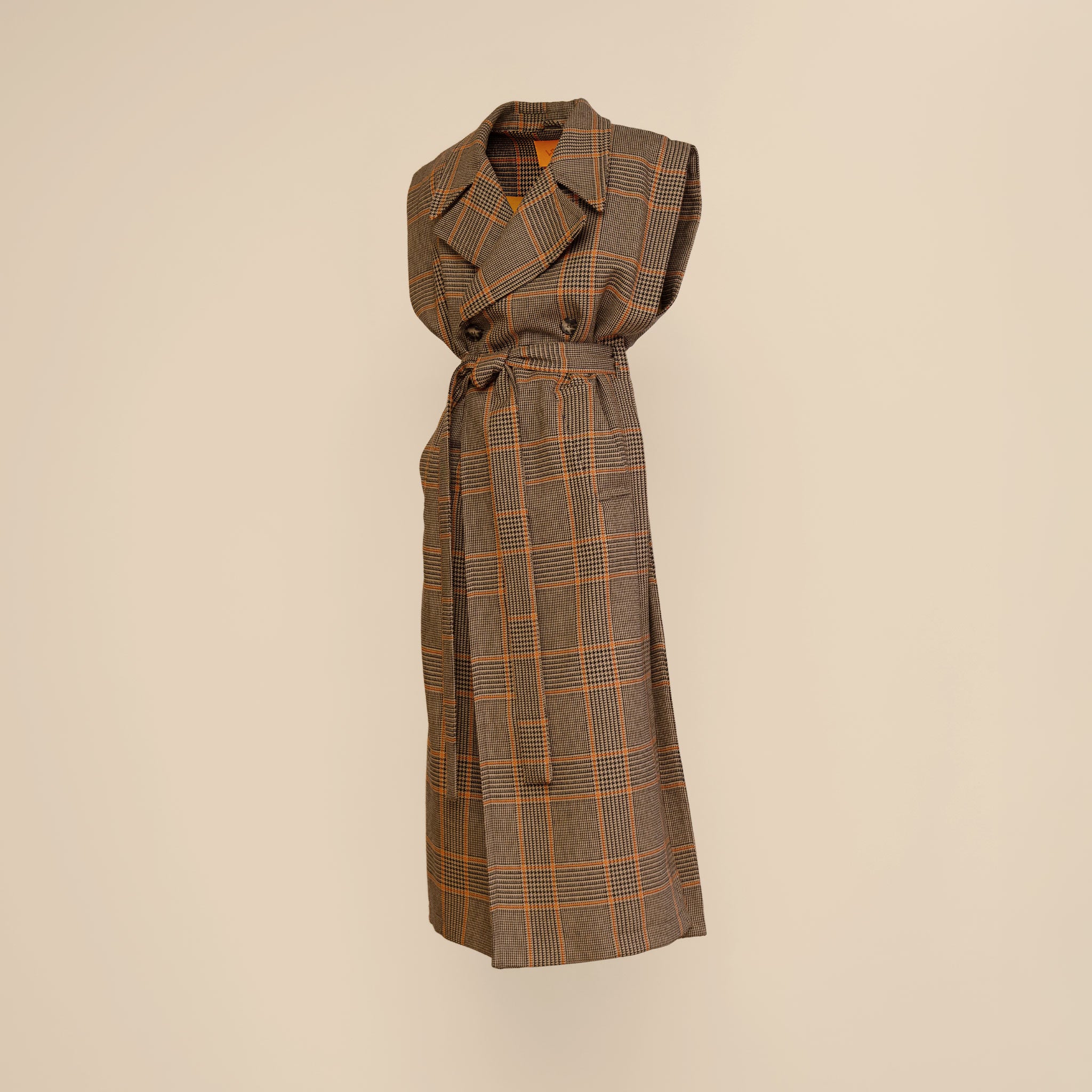 Open Coat - Checks 1