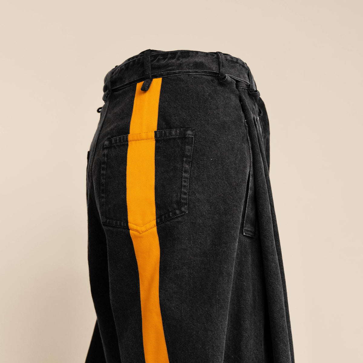 Trousers - Black Denim