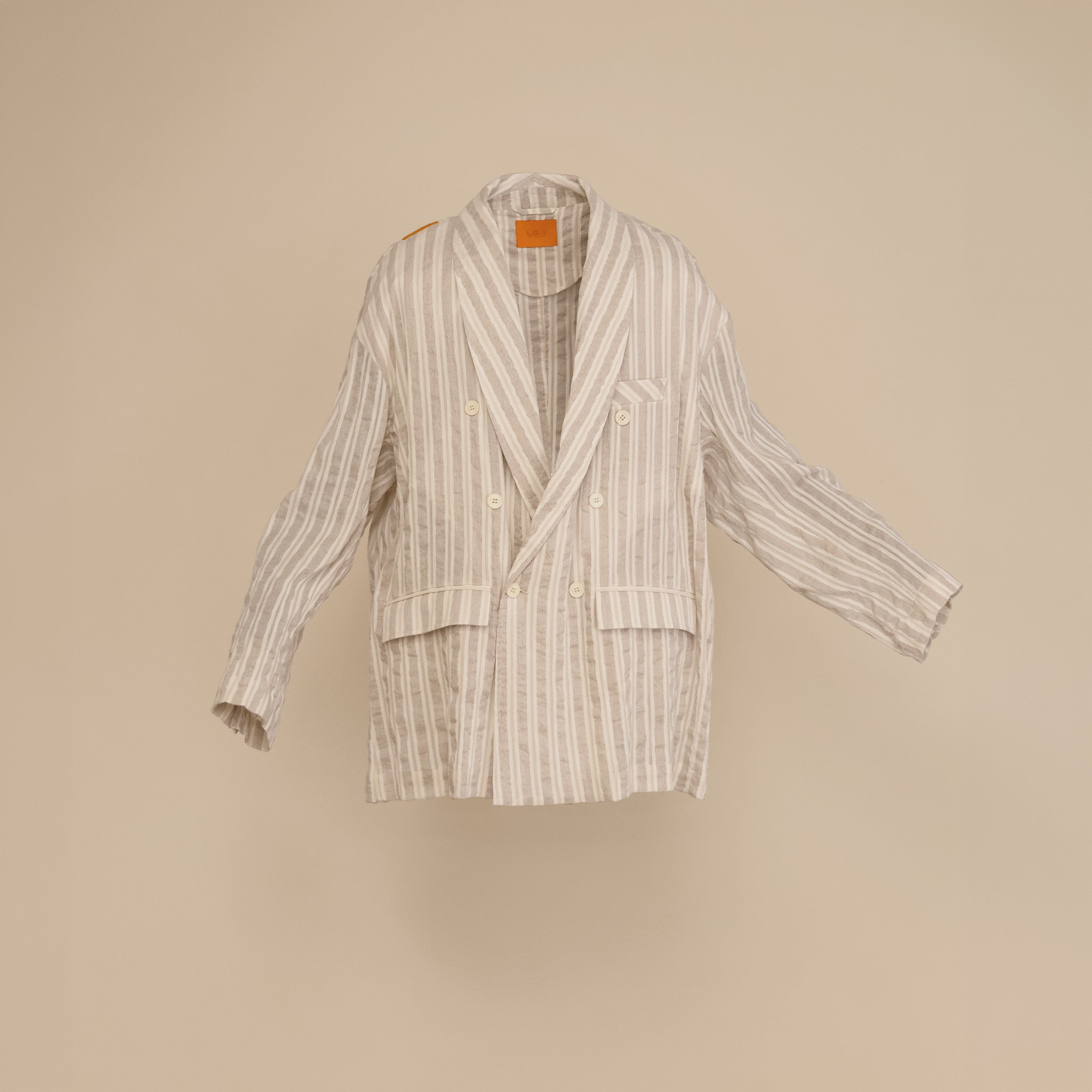 Blazer - Textured Ecru
