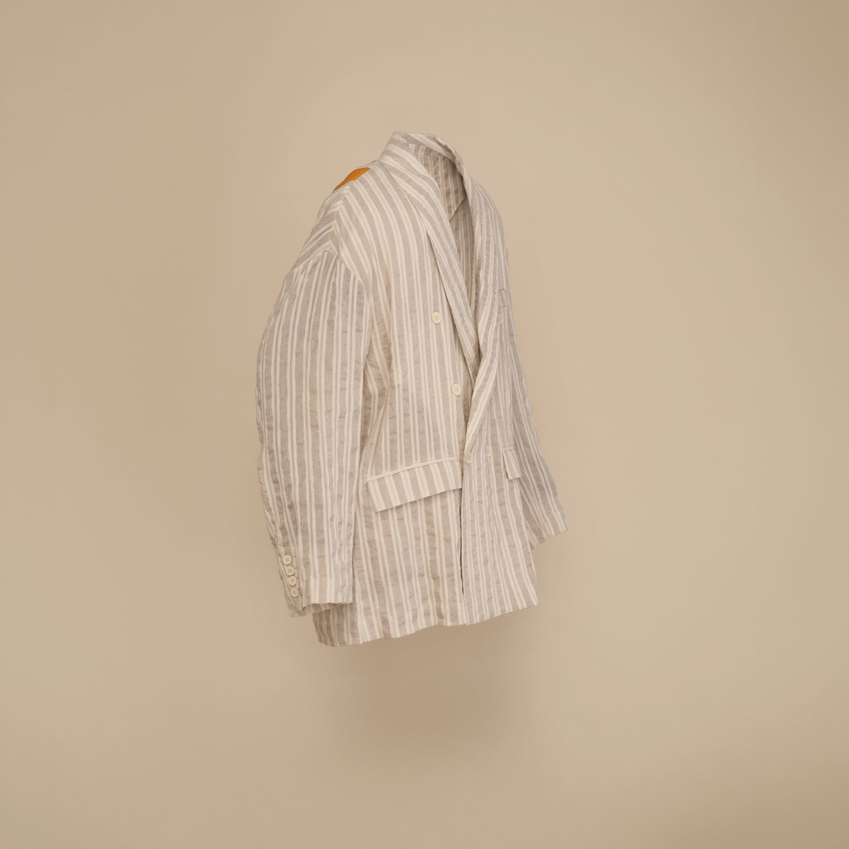 Blazer - Textured Ecru