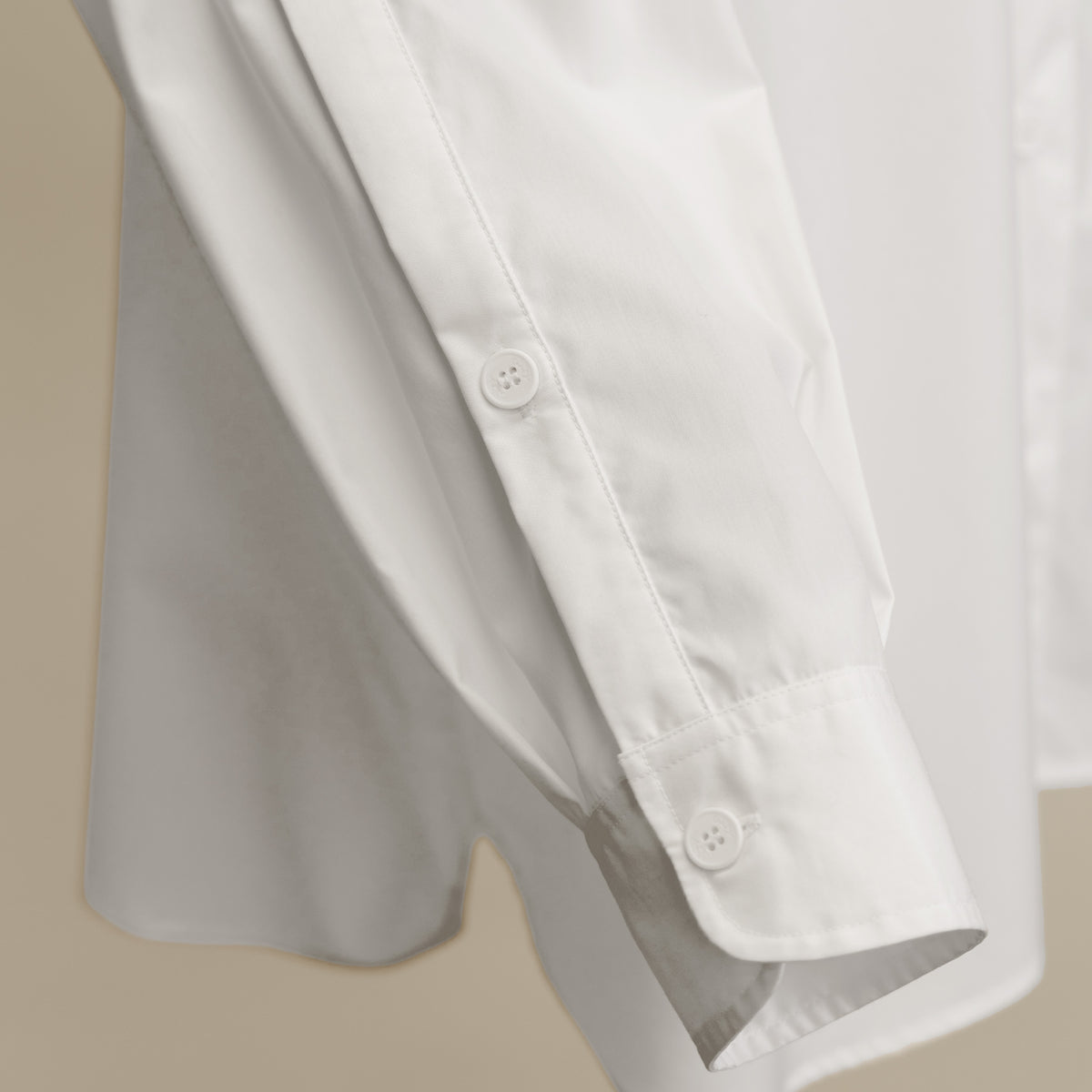 Shirt - White Poplin