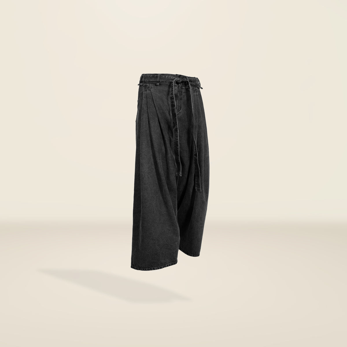 Trousers - Black Denim