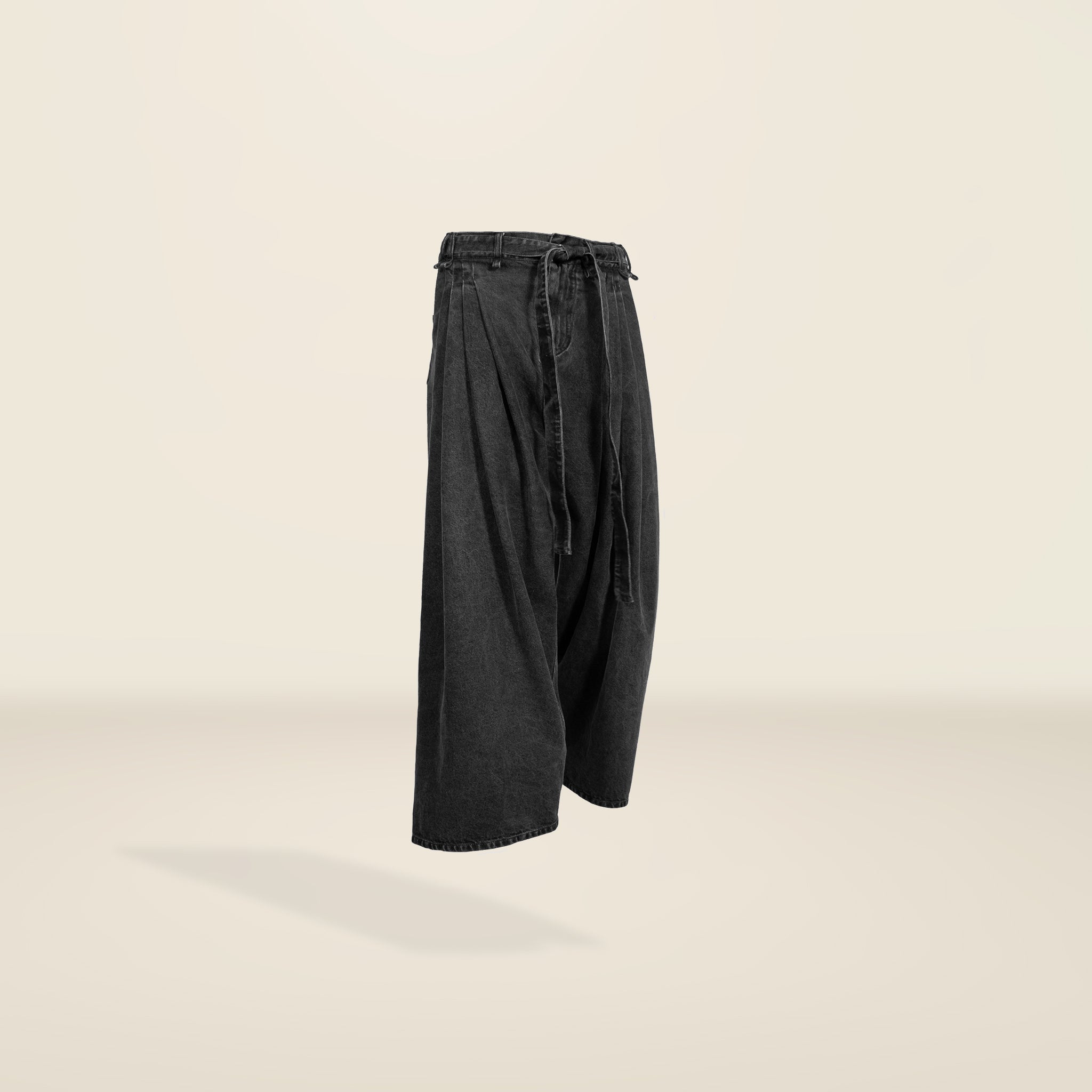 Trousers - Black Denim