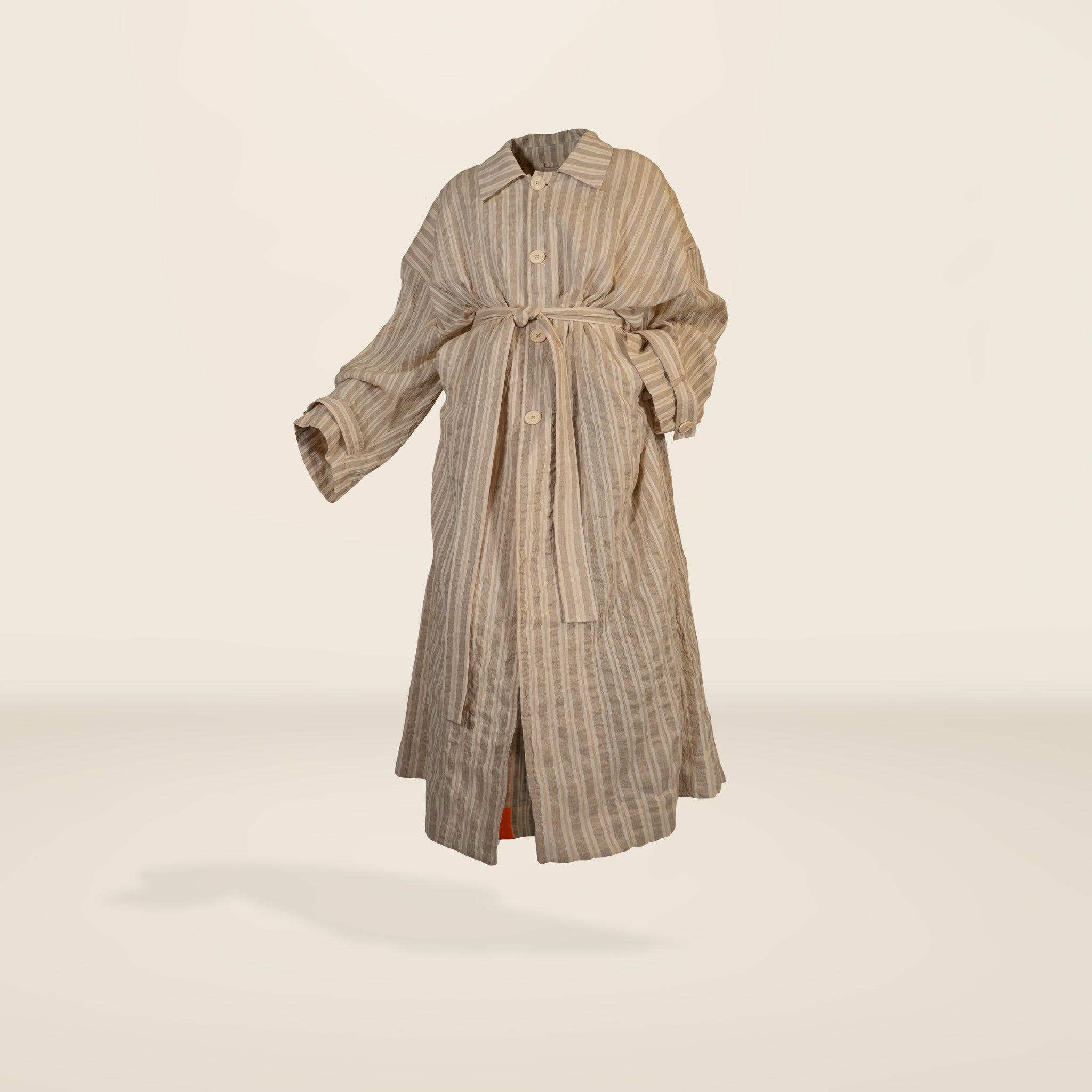 Light Coat - Textured Ecru