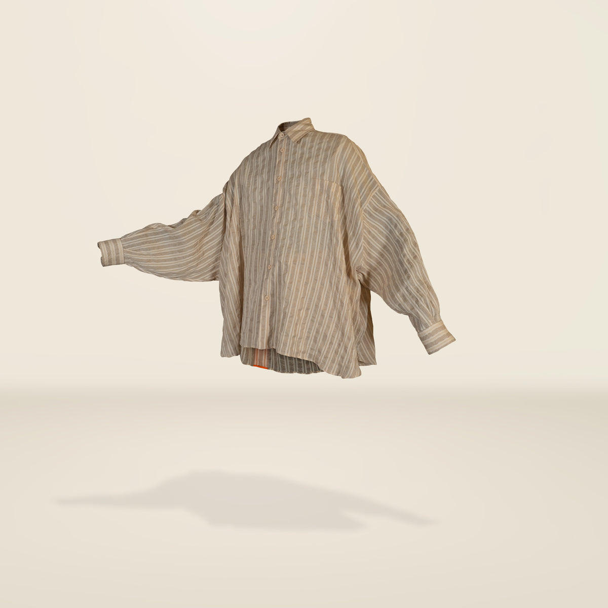 Shirt - Textured Ecru