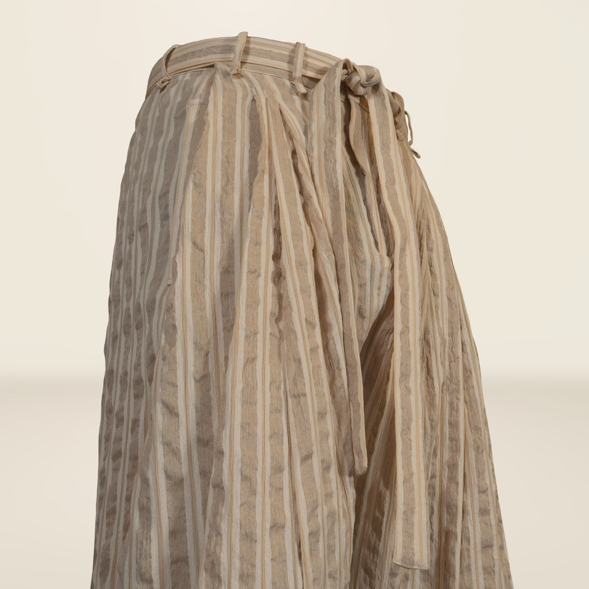 Trousers - Textured Ecru