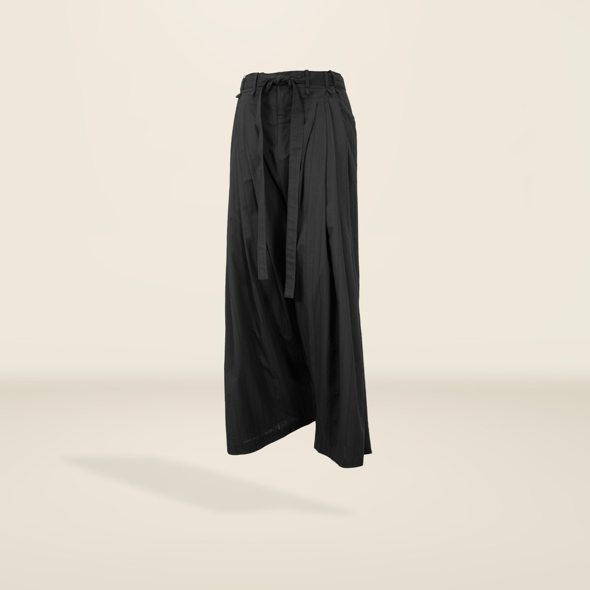 Trousers - Textured Black