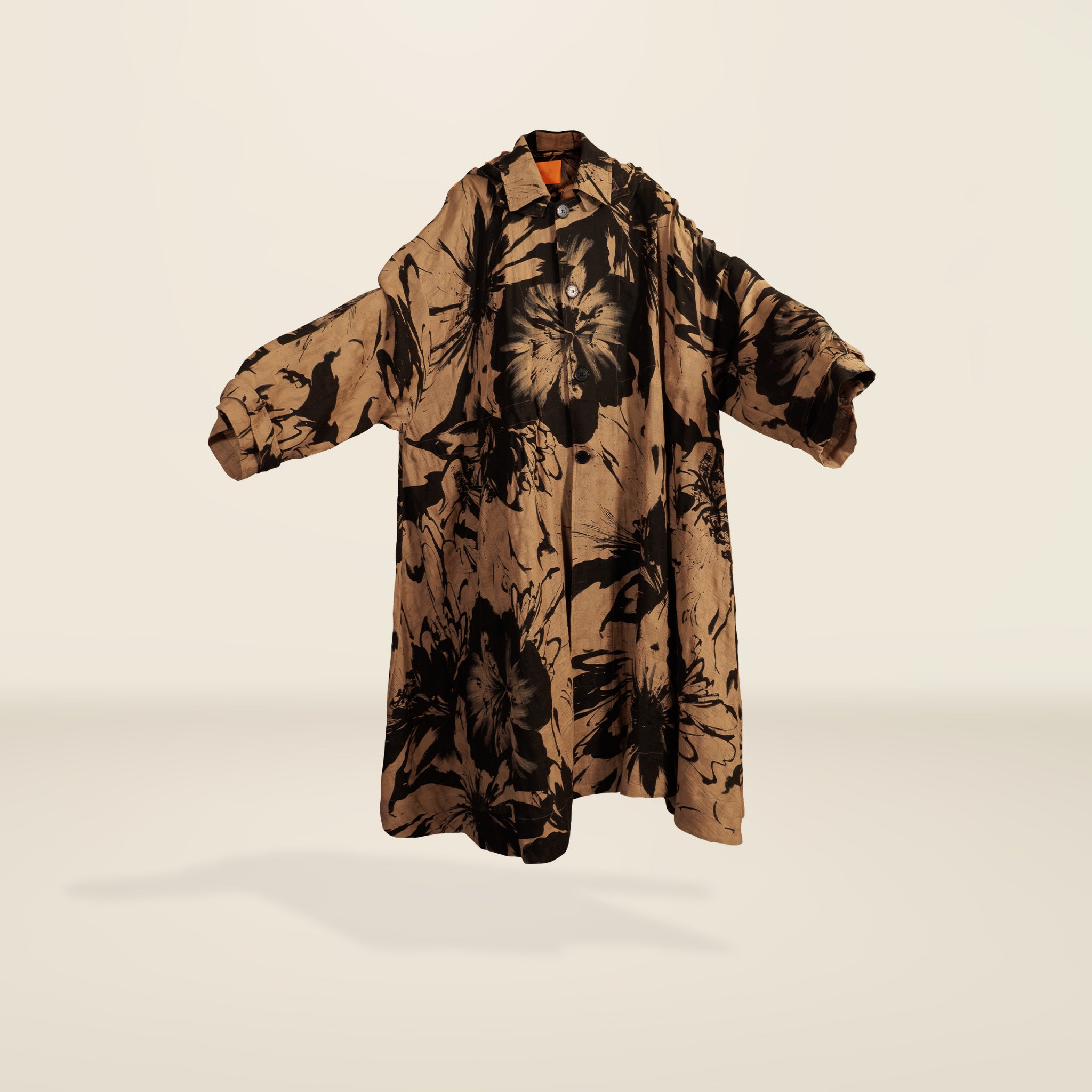 Coat - Parachute Flowers