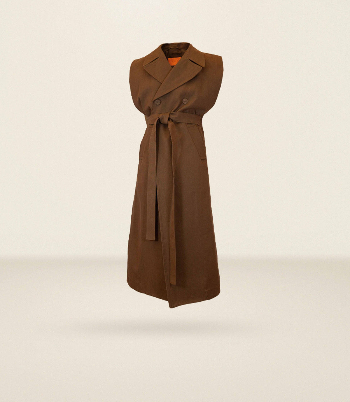 Open Coat - Khaki